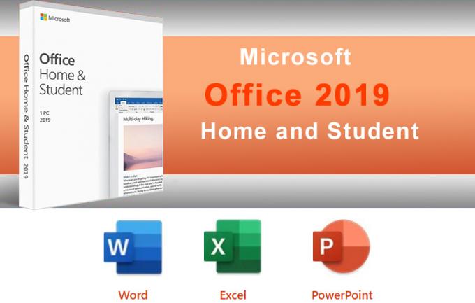नवीनतम संस्करण डिजिटल माइक्रोसॉफ्ट ऑफिस 2019 घर और छात्र कुंजी